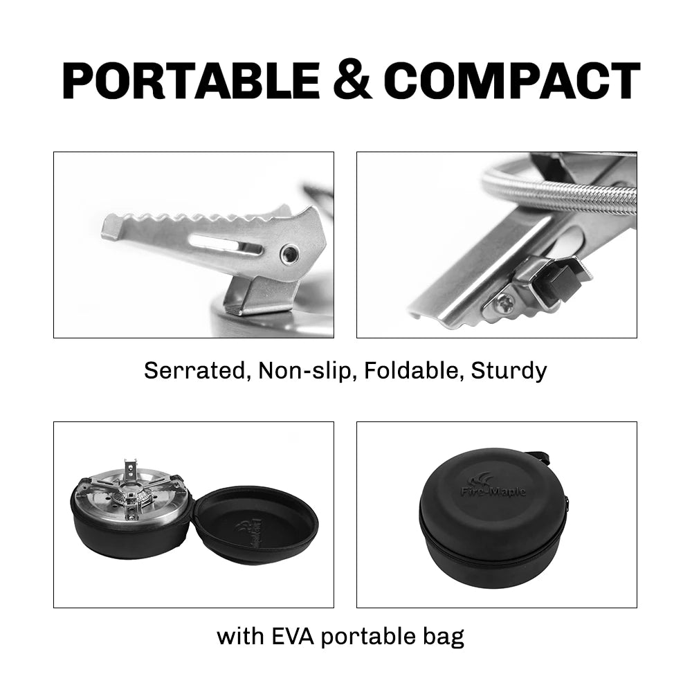 Buzz Portable Backpacking Stove | 2.6 oz | 3100W