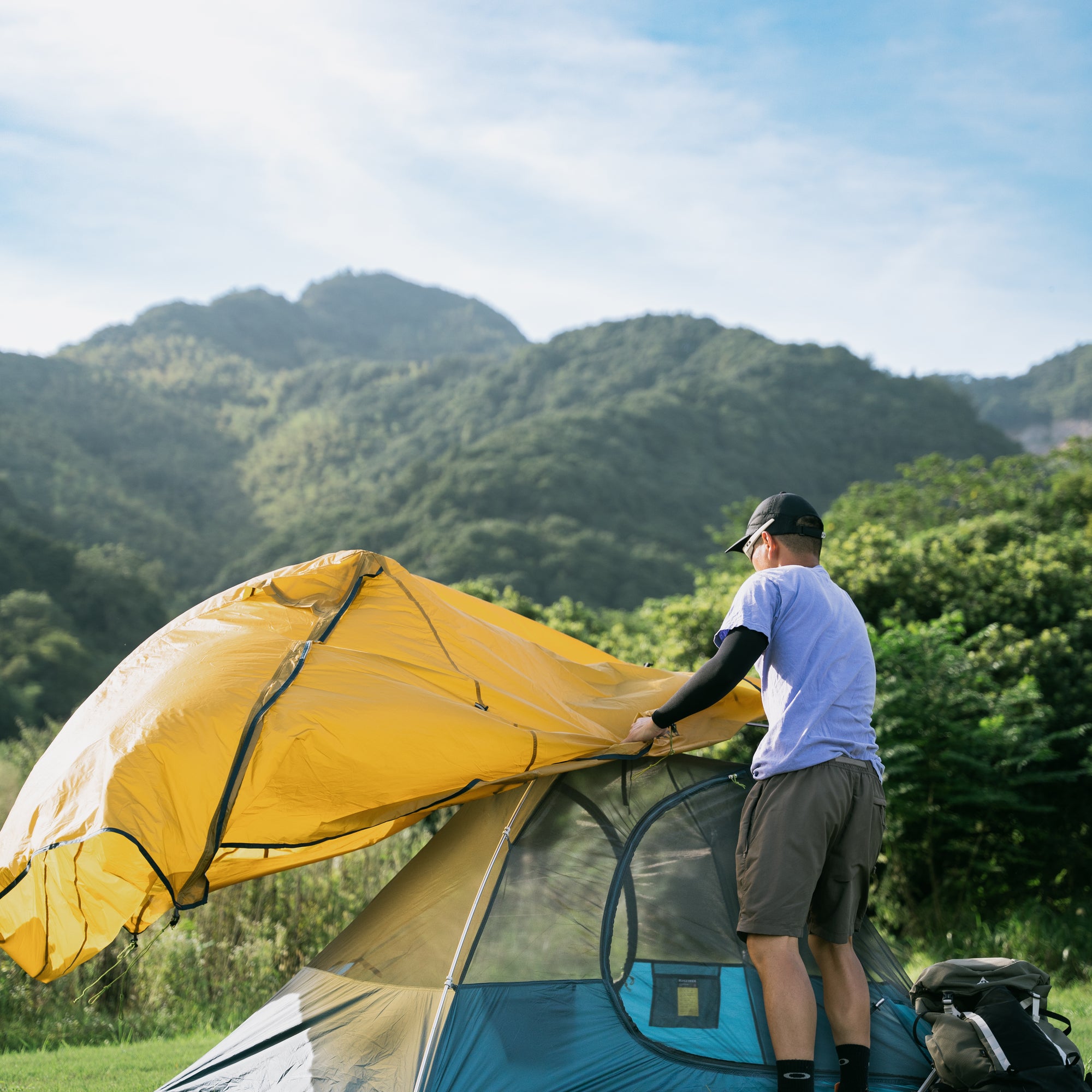 Mountain Silicon Coated 2P Tent