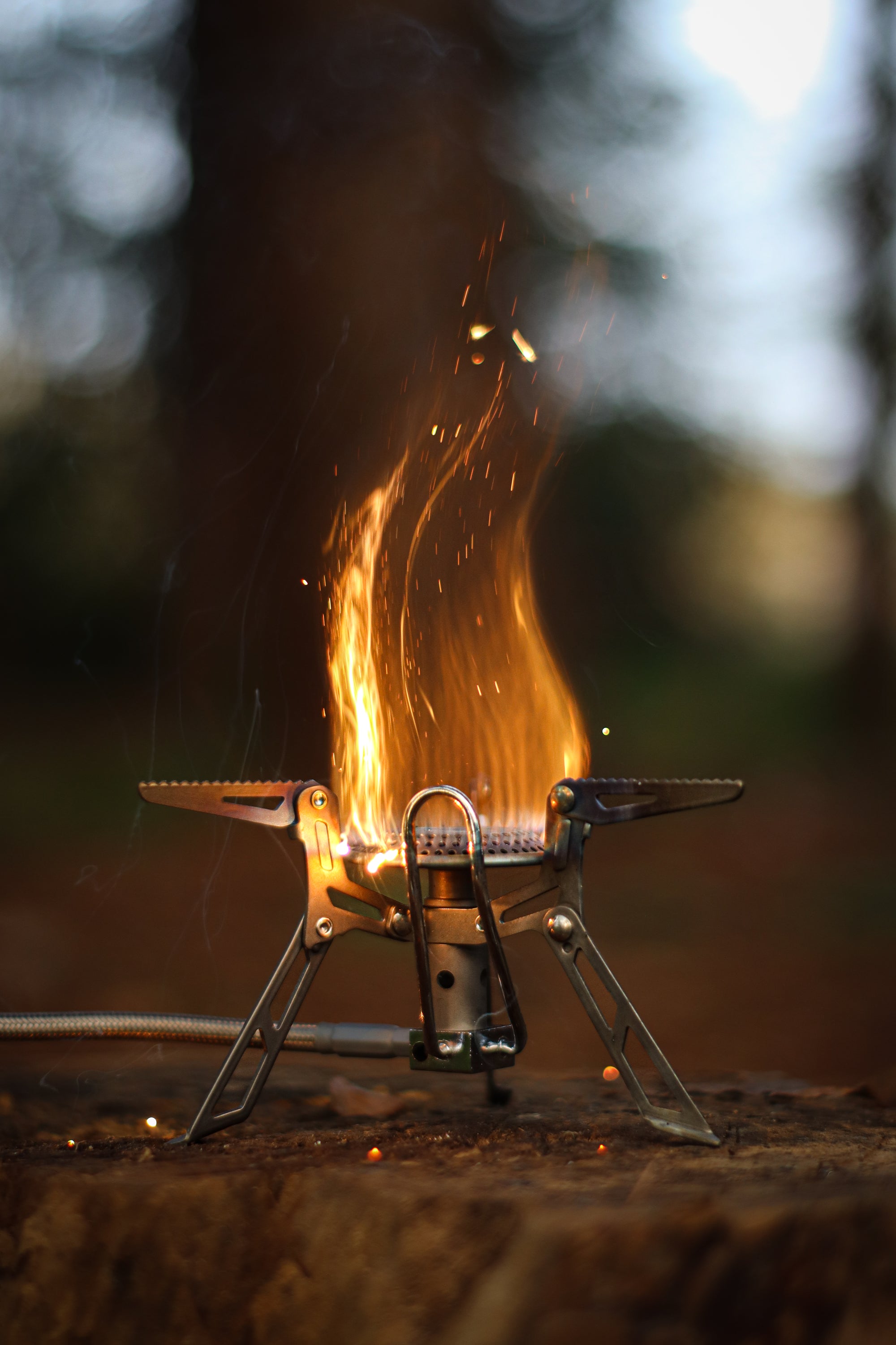 Blade 2 Titanium Backpacking Stove with preheat tube | 4.76 oz, 2.8KW