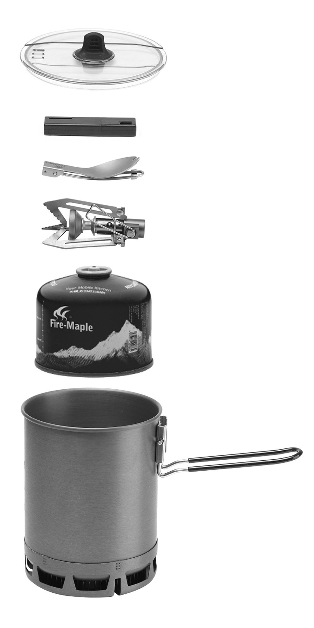 Petrel Ultralight Pot 600ml