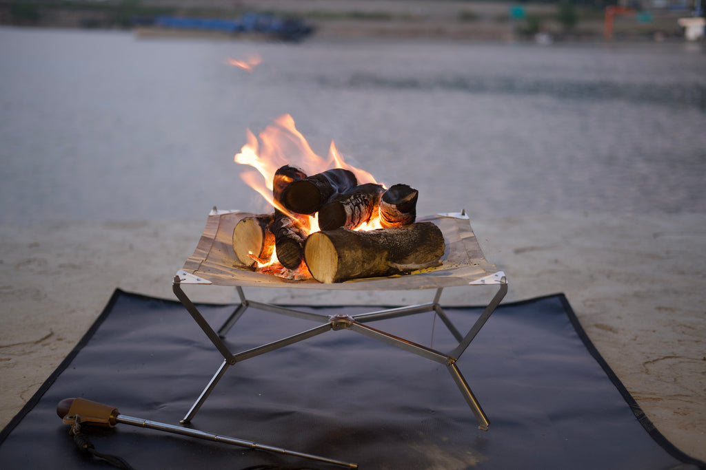 Sunset Ultralight Foldable Fire Pit Grill