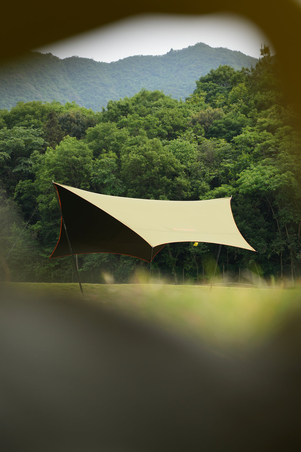 Shady Lightweight Vinyl Coated Hexagonal Tarp