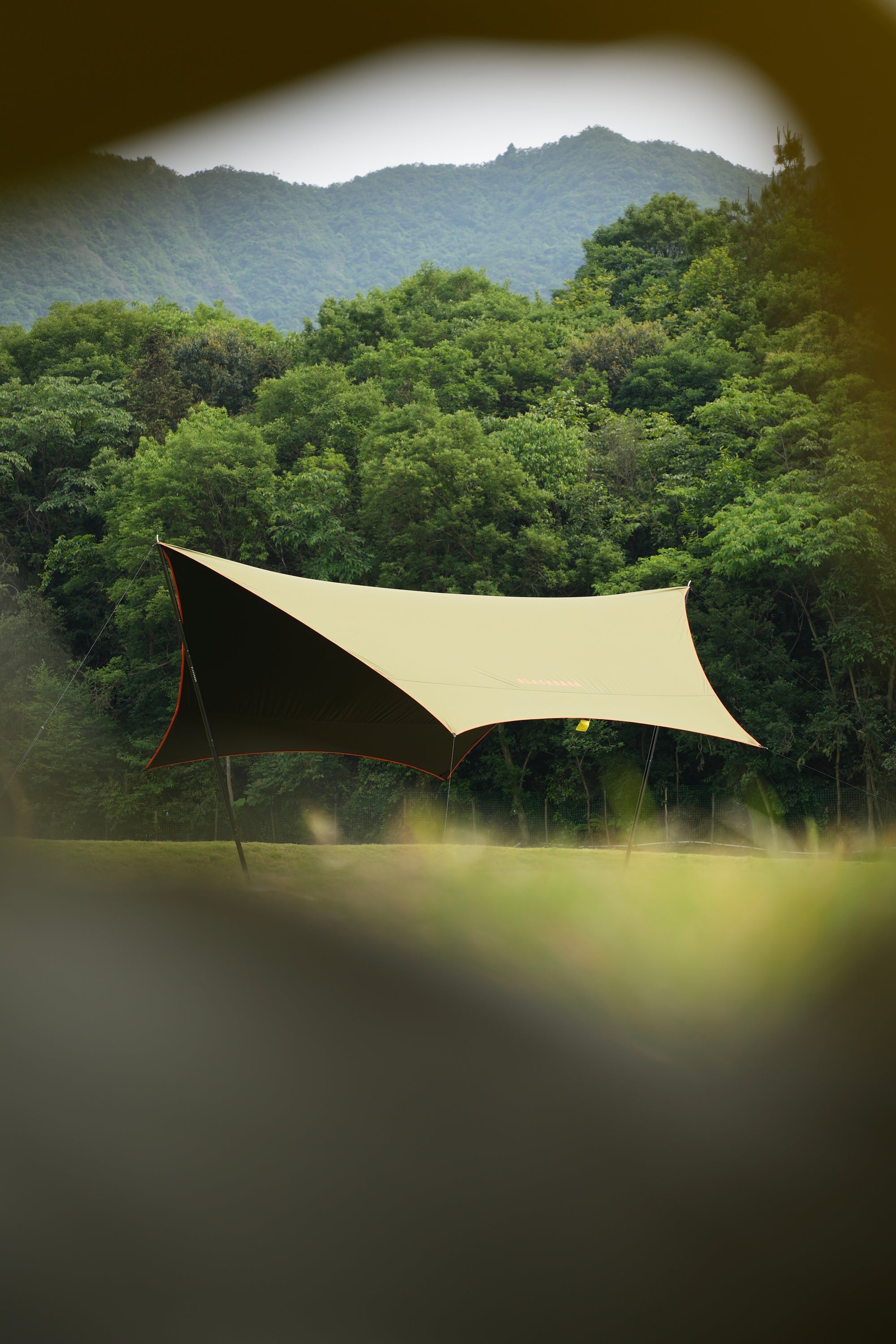 Shady Lightweight Vinyl Coated Hexagonal Tarp