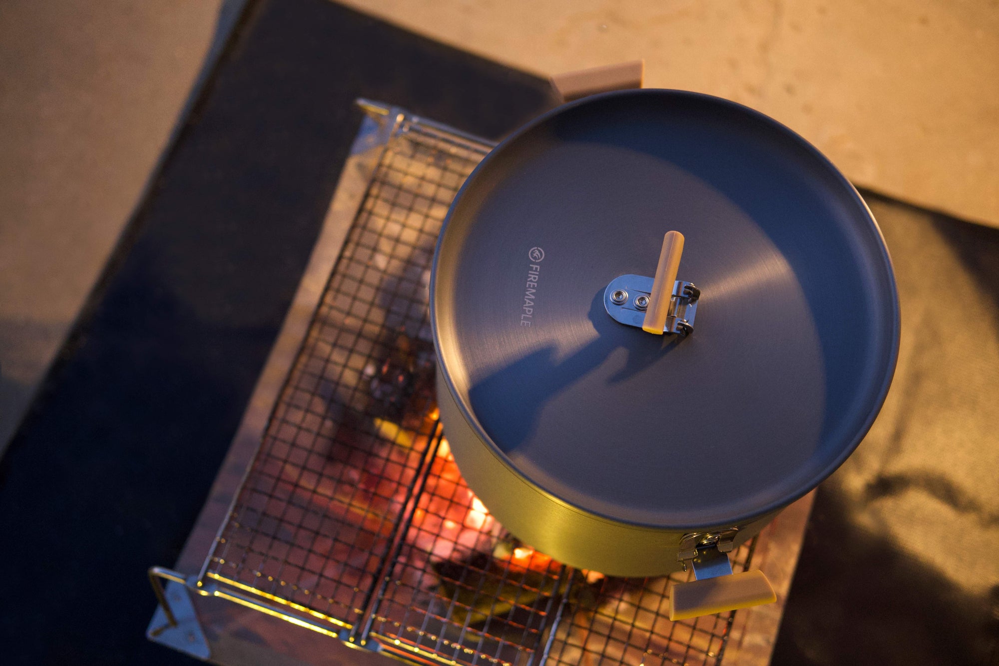 Sunset Ultralight Foldable Fire Pit Grill
