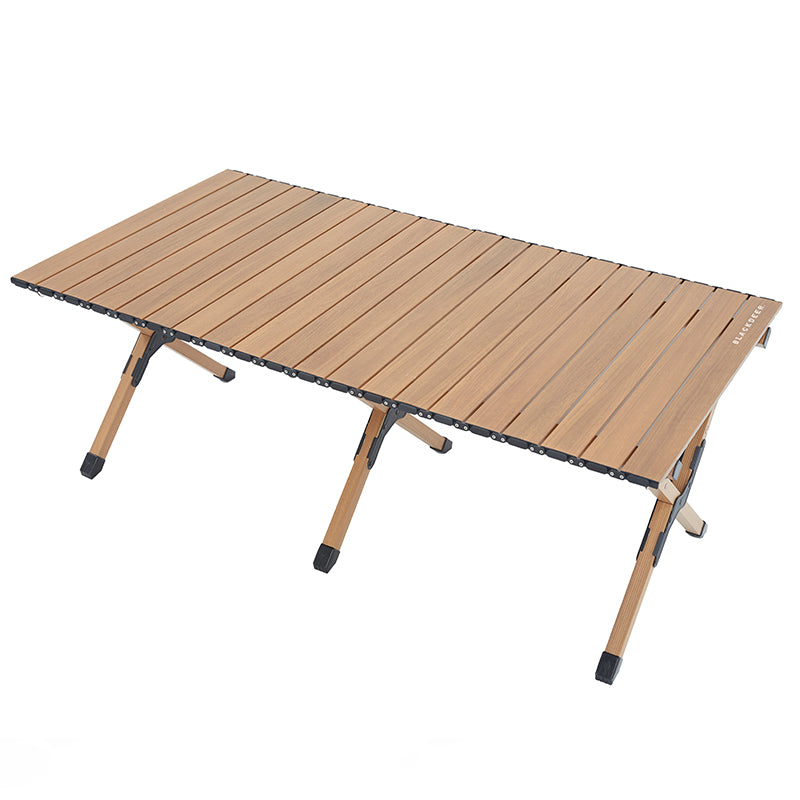Wood Veins Aluminum Table
