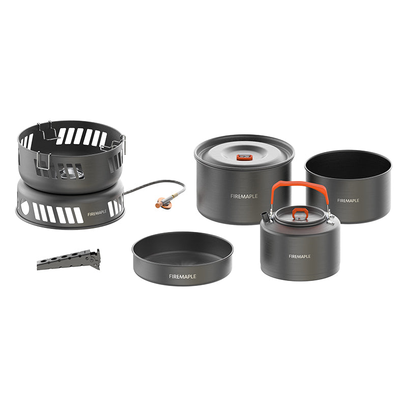 Cooking Kit W/ Gas Burner