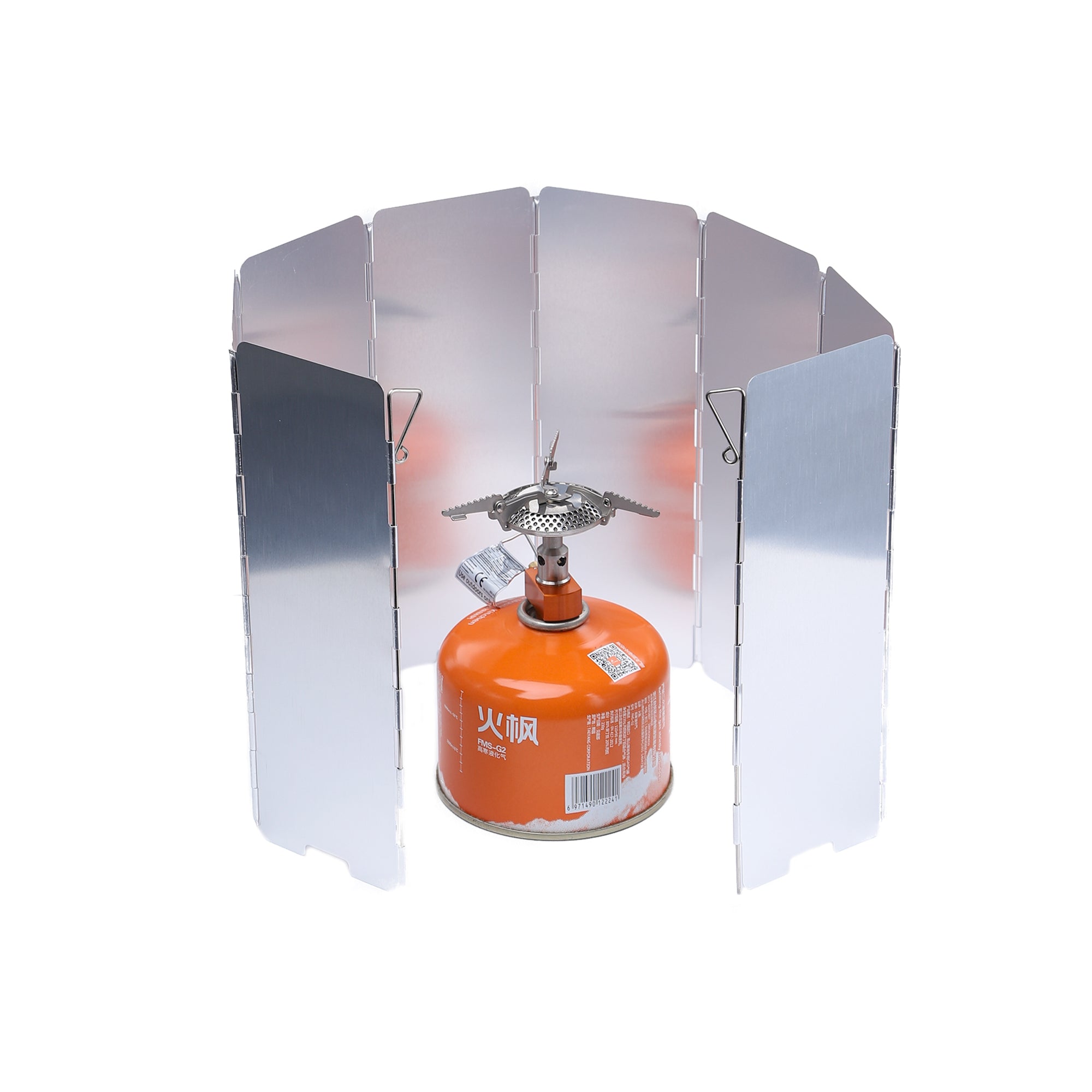 FMW-508 8Pcs Foldable Windscreen