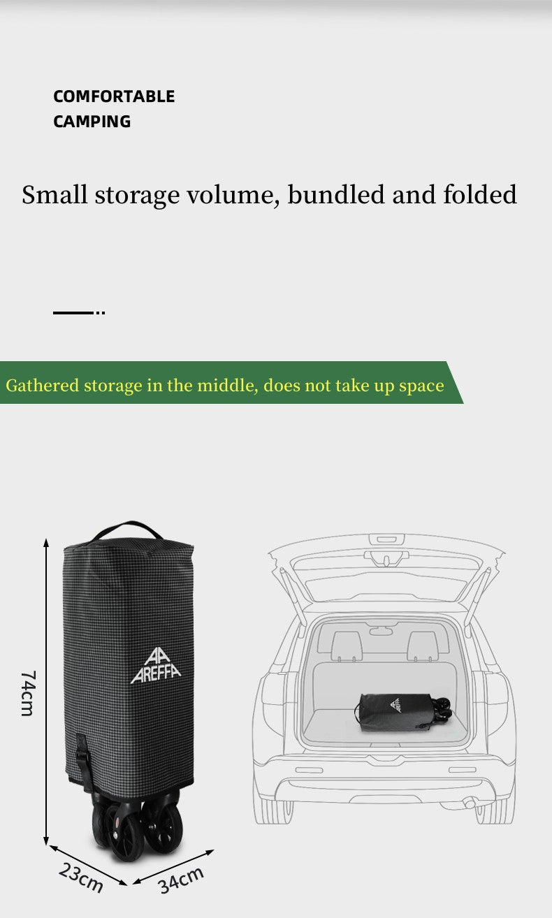 Folding Wagon 300lb Load-Bearing