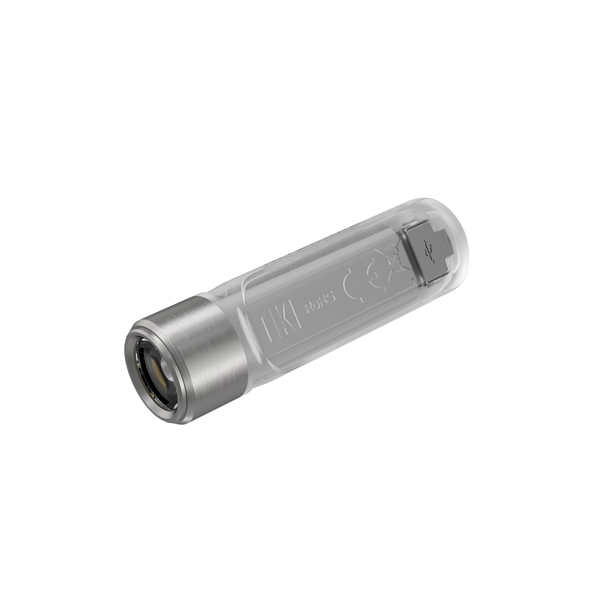 Tiki Mini Futuristic LED Keychain Light 300 Lumens