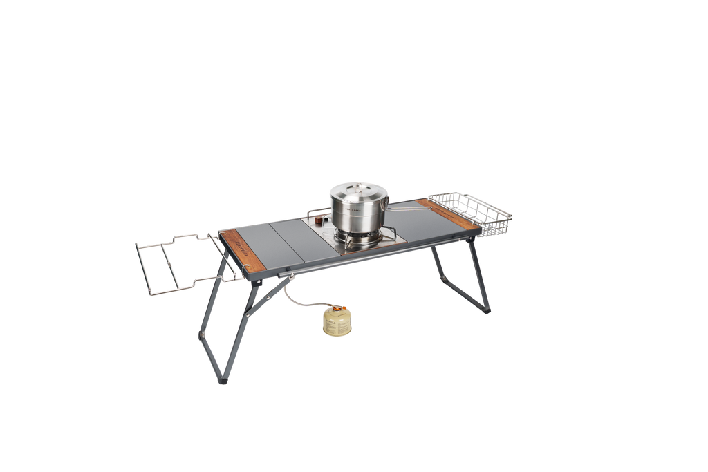 Traveler-Glacier Modular Combination Desk
