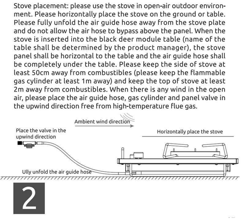 Blazing - Windproof Fierce Fire Stove