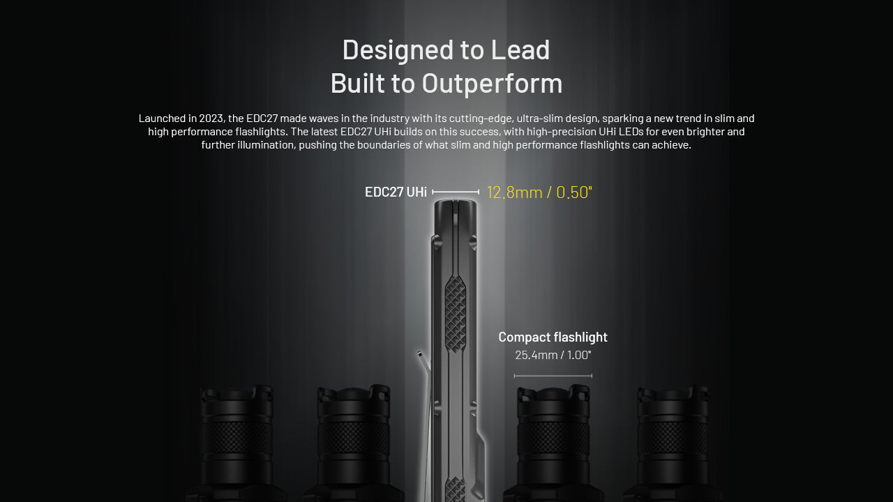 EDC27 UHI Flashlight