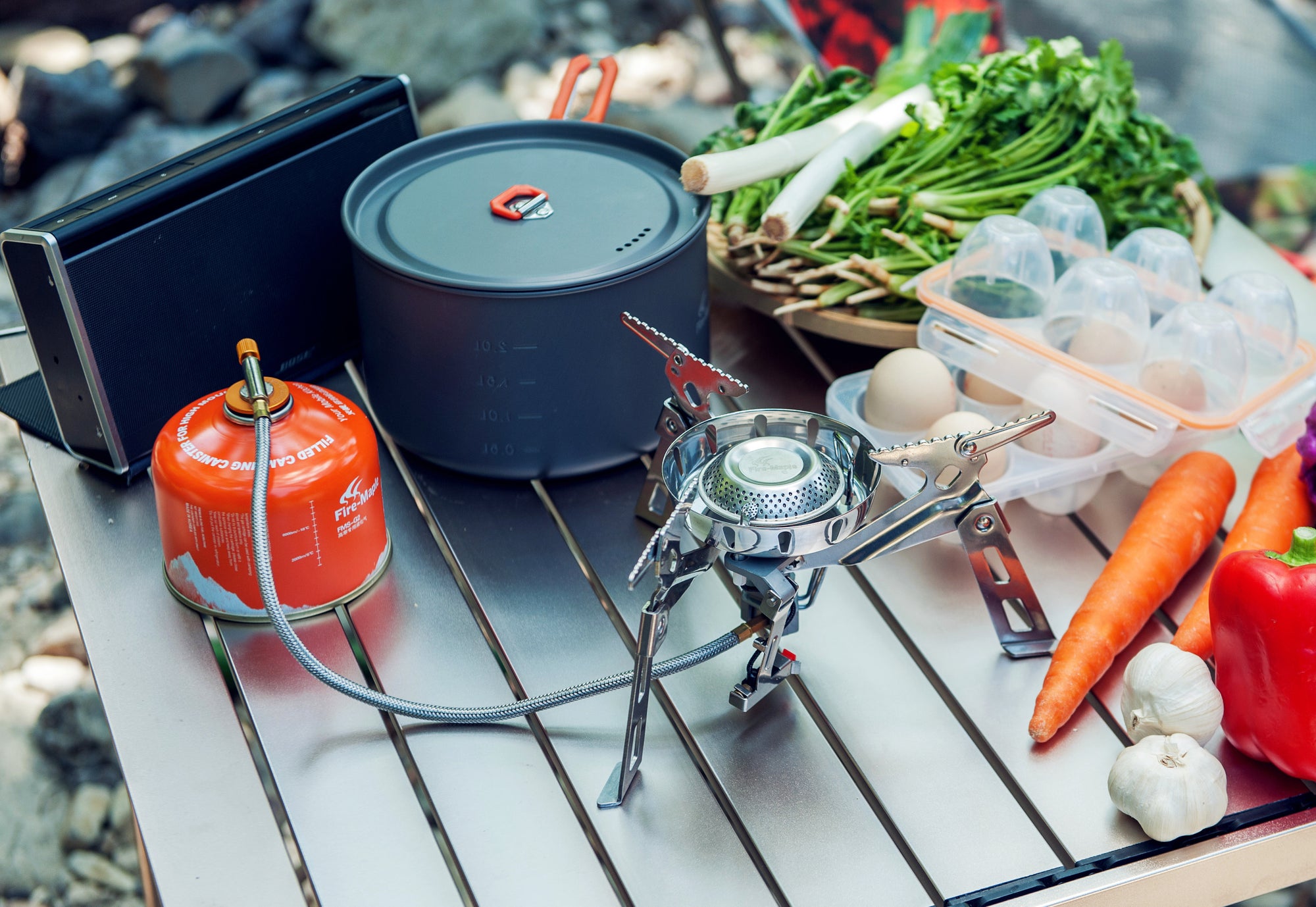 FMS-123 GAS Stove with Electric Ignition | 18oz | 3650W