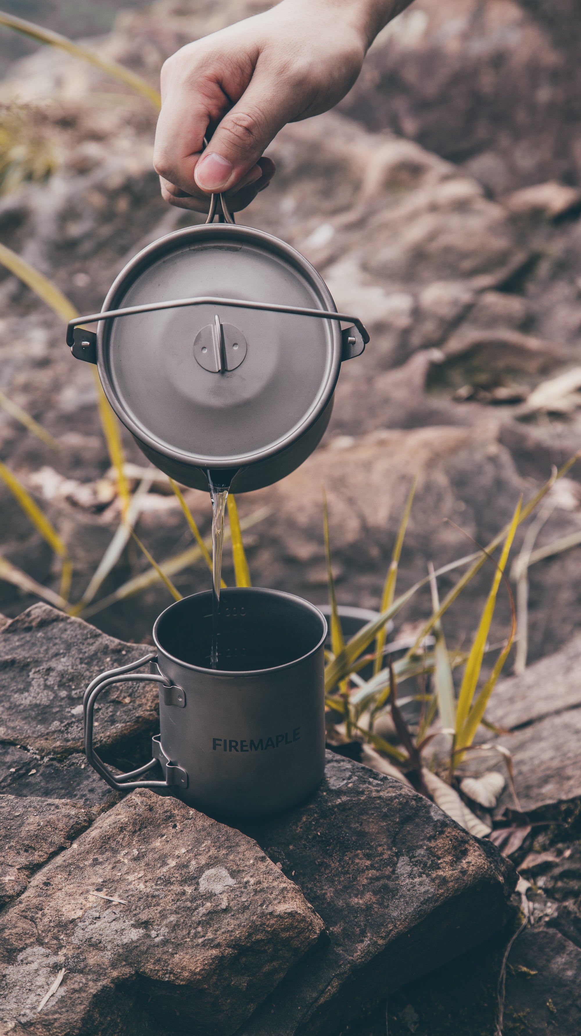 Alti Titanium Coffee Cup / Pot 0.9L