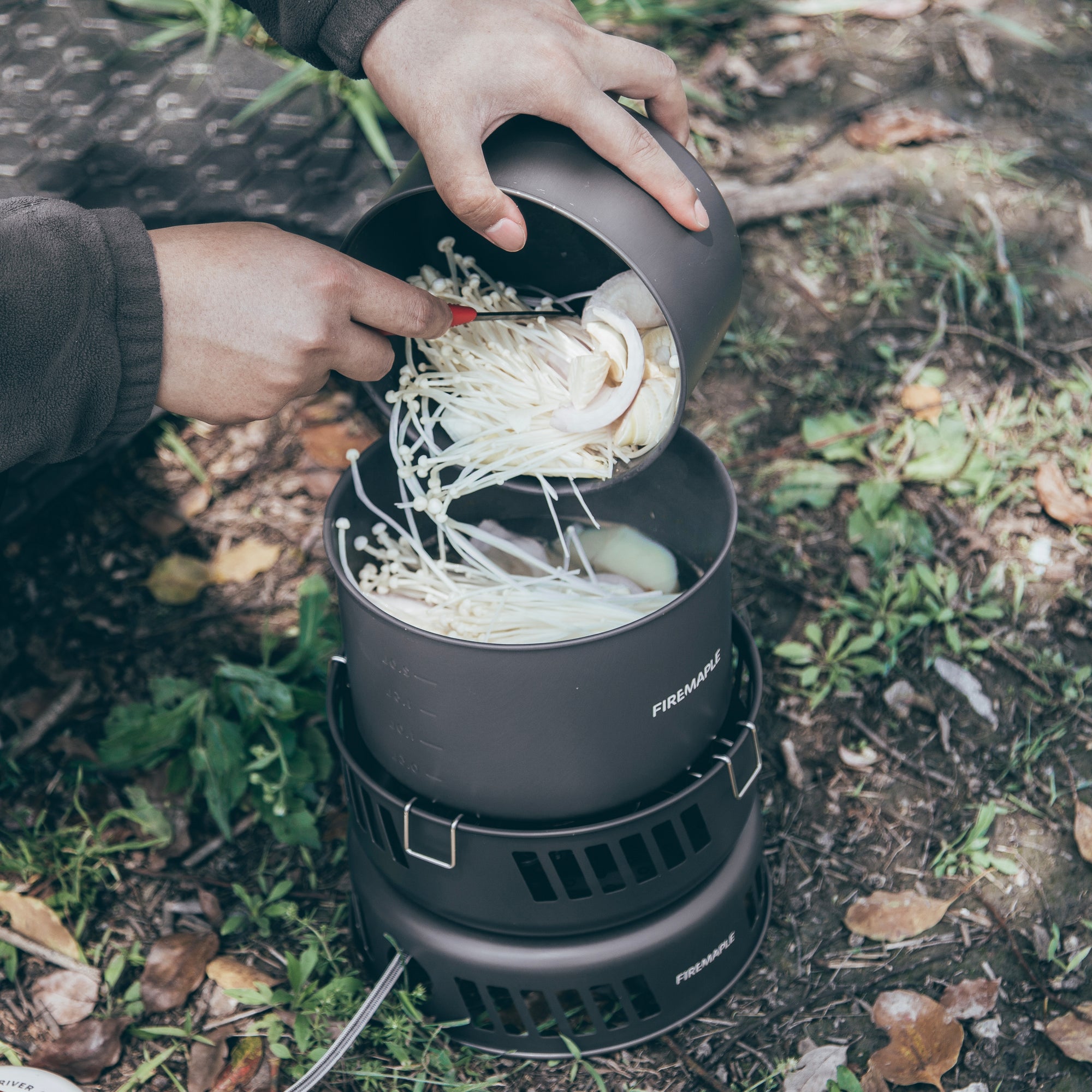 Cooking Kit W/ Gas Burner