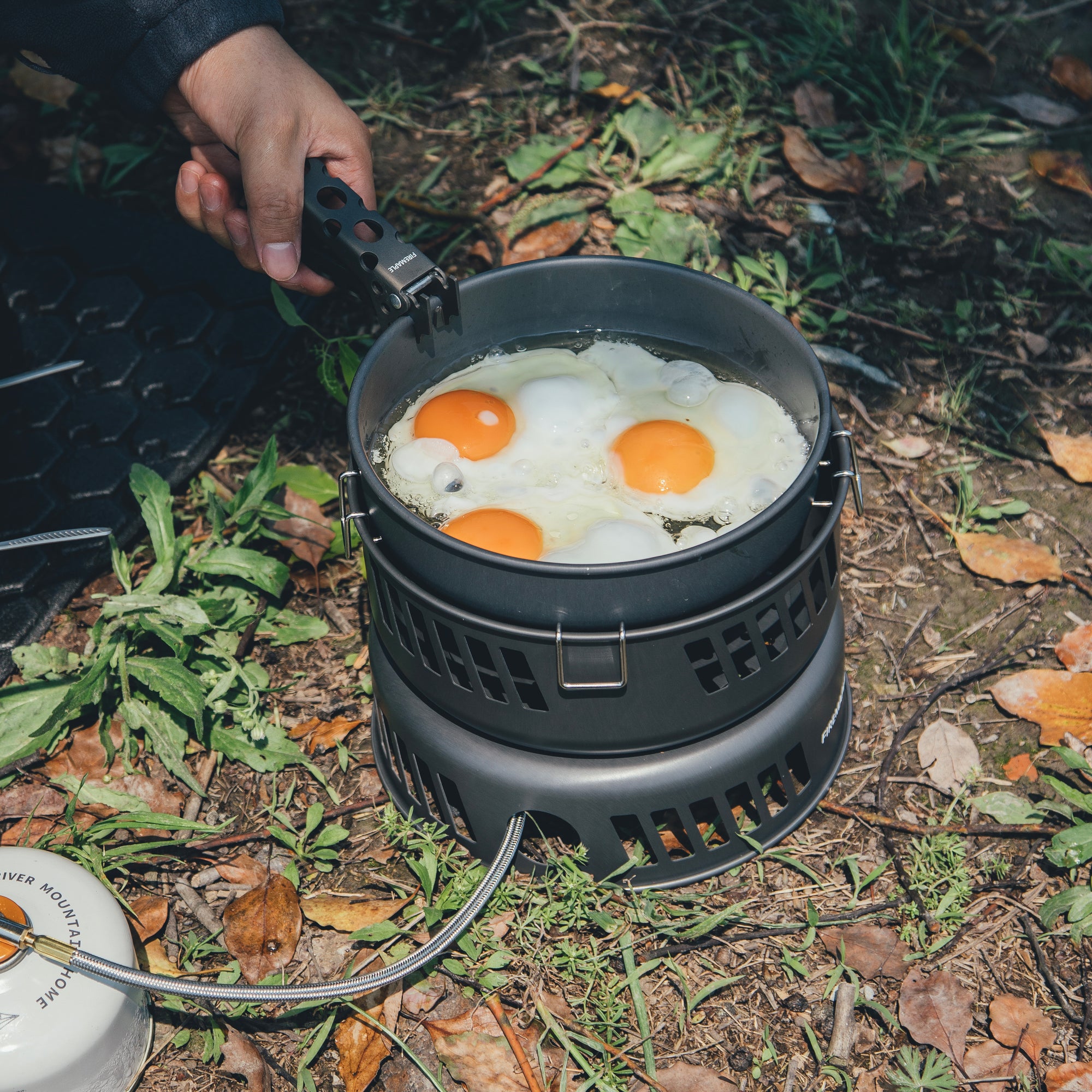 Cooking Kit W/ Gas Burner