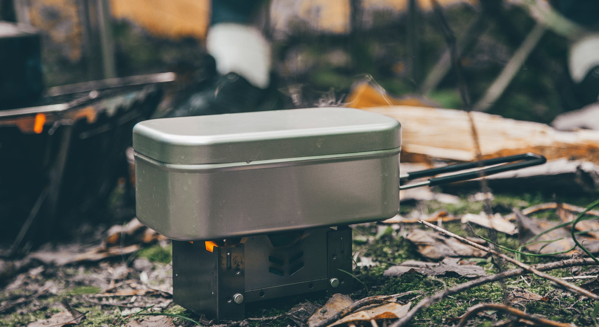 Lotus Titanium Solid Alcohol Stove