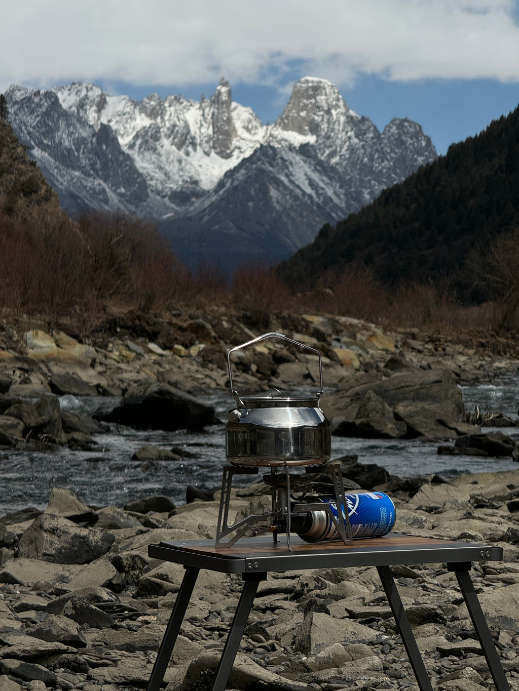 Trident Foldable Portable Butane Stove