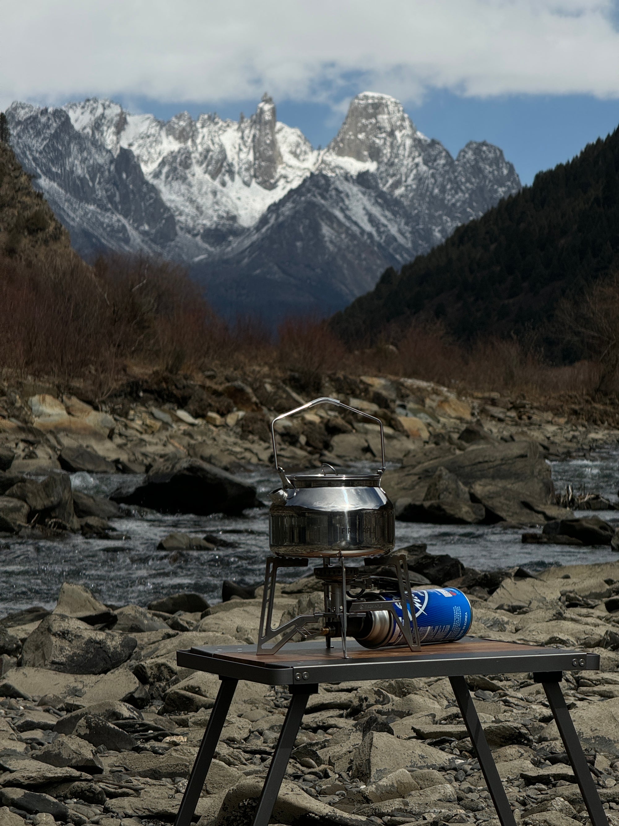 Trident Foldable Portable Butane Stove