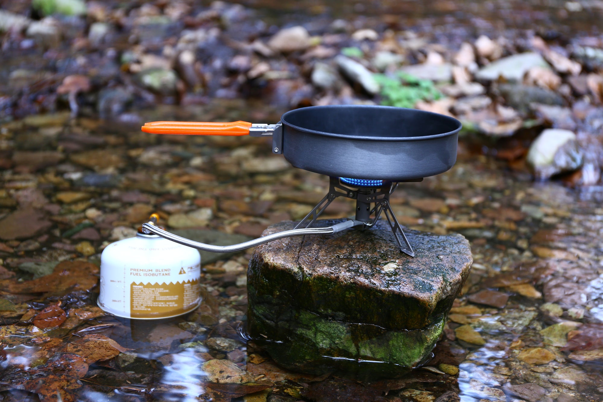 Blade 2 Titanium Backpacking Stove with preheat tube | 4.76 oz, 2.8KW
