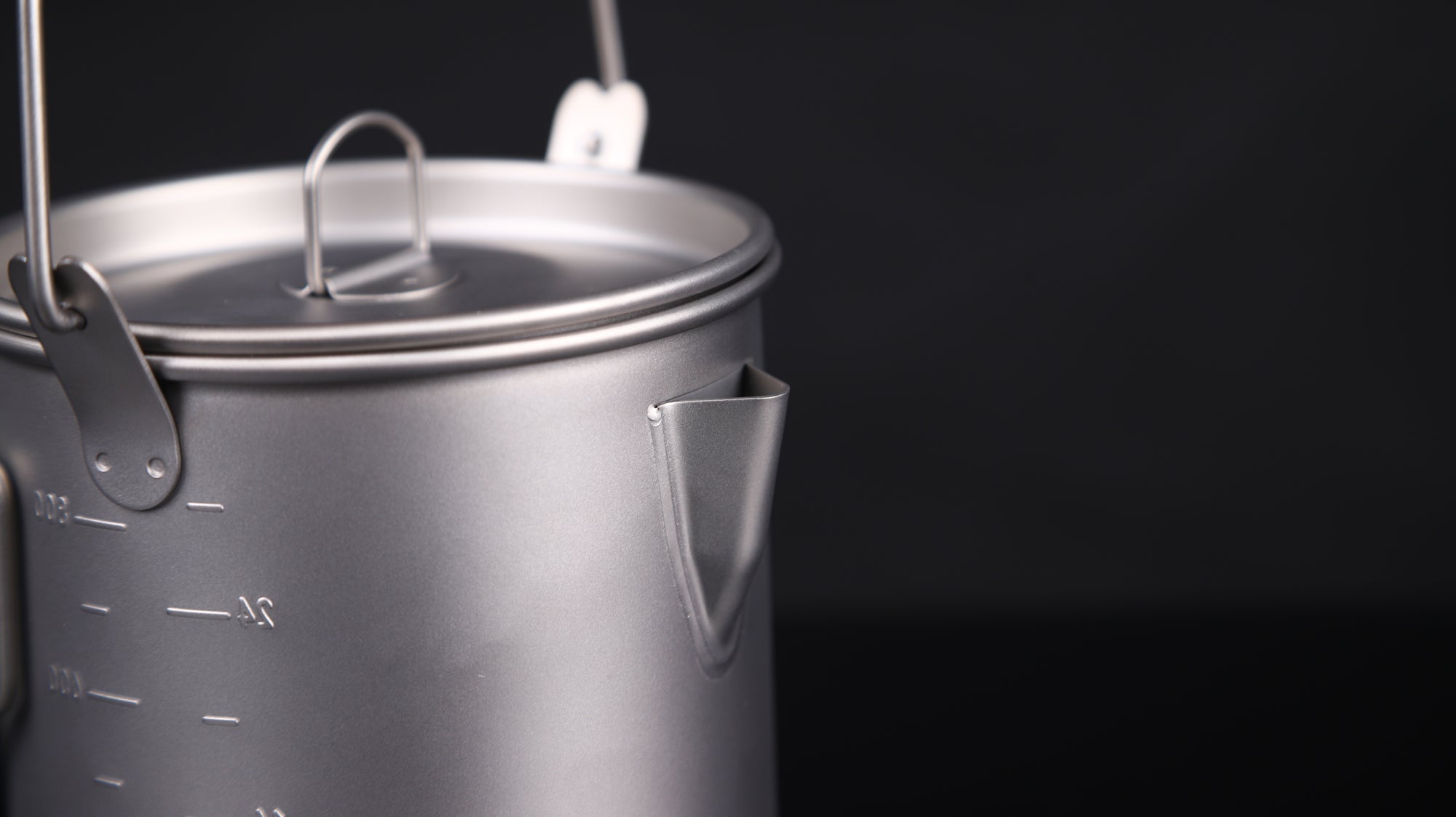 Alti Titanium Coffee Cup / Pot 0.9L