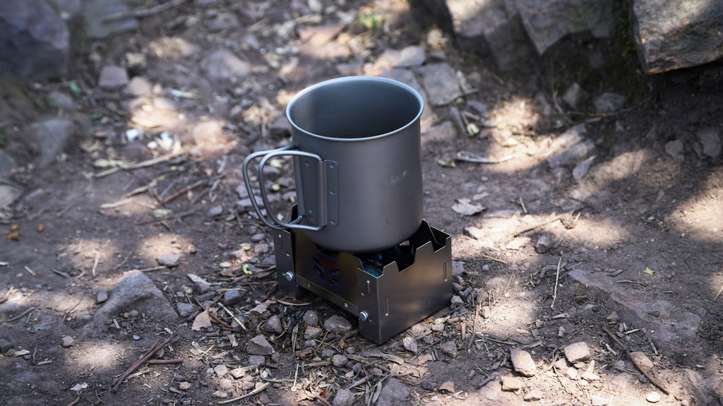 Lotus Titanium Solid Alcohol Stove