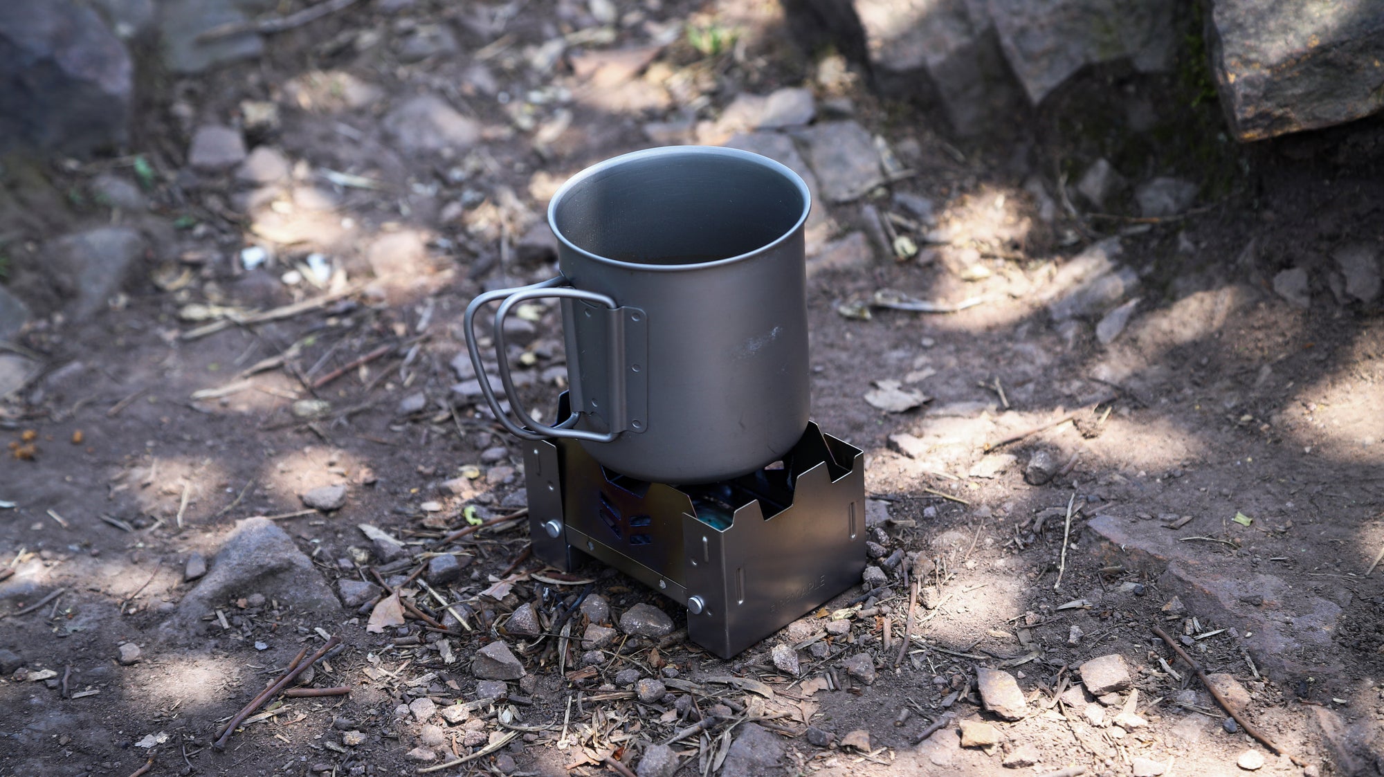 Lotus Titanium Solid Alcohol Stove