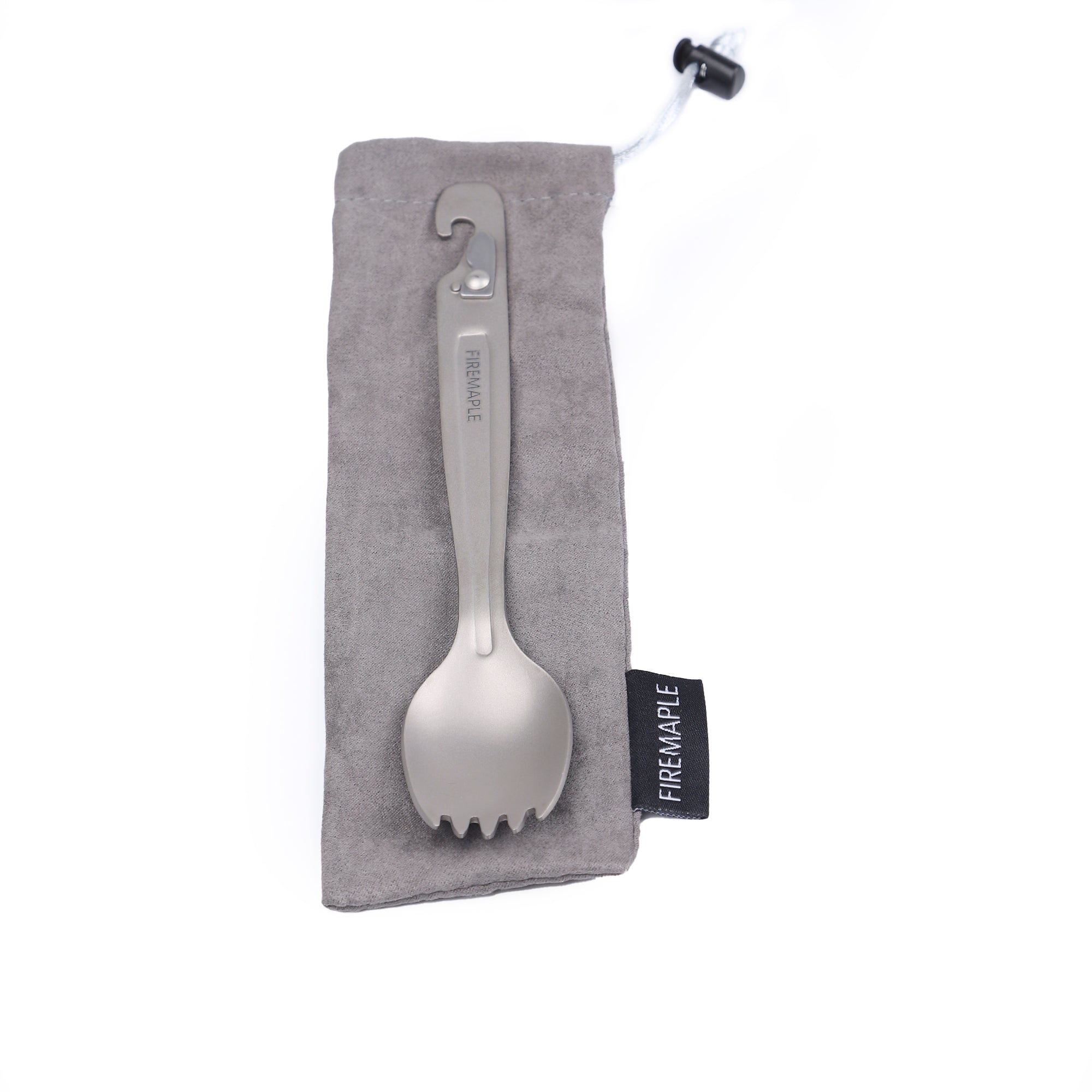 Woodpecker Three-in-one Titanium Spork
