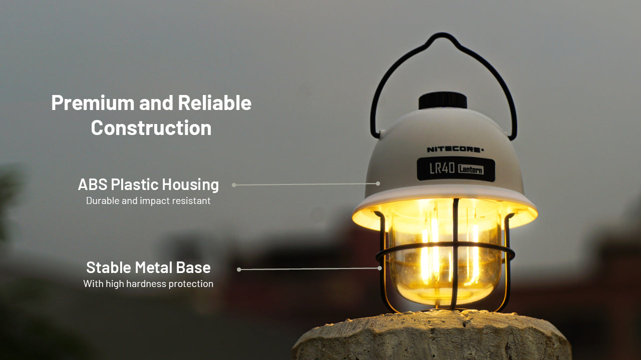 LR40 Multifunctional USB-C Rechargeable Camping Lantern