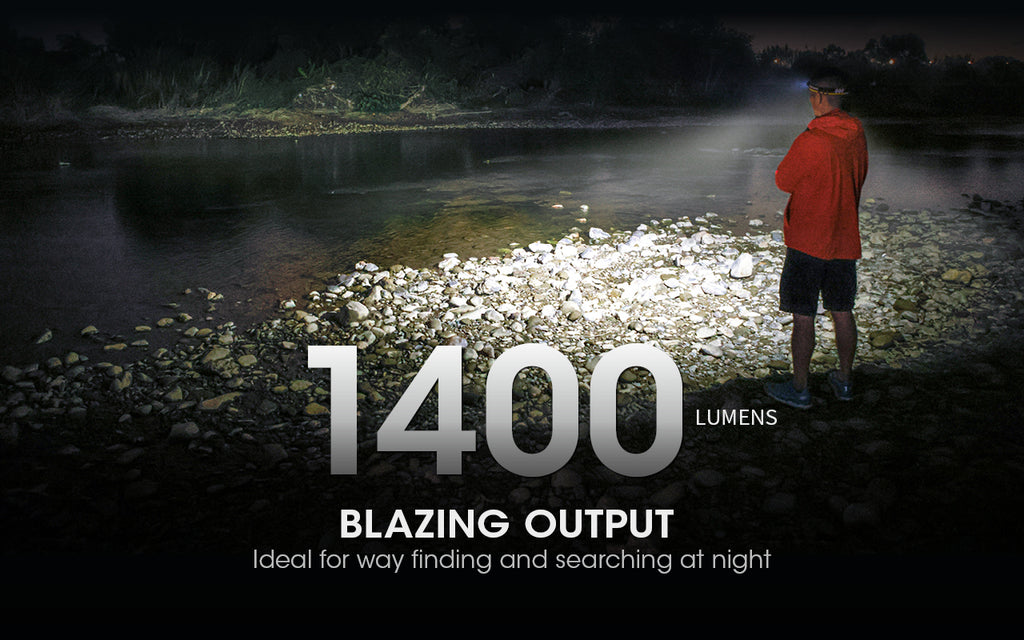 NU43 1400 Lumen Lightweight Headlamp