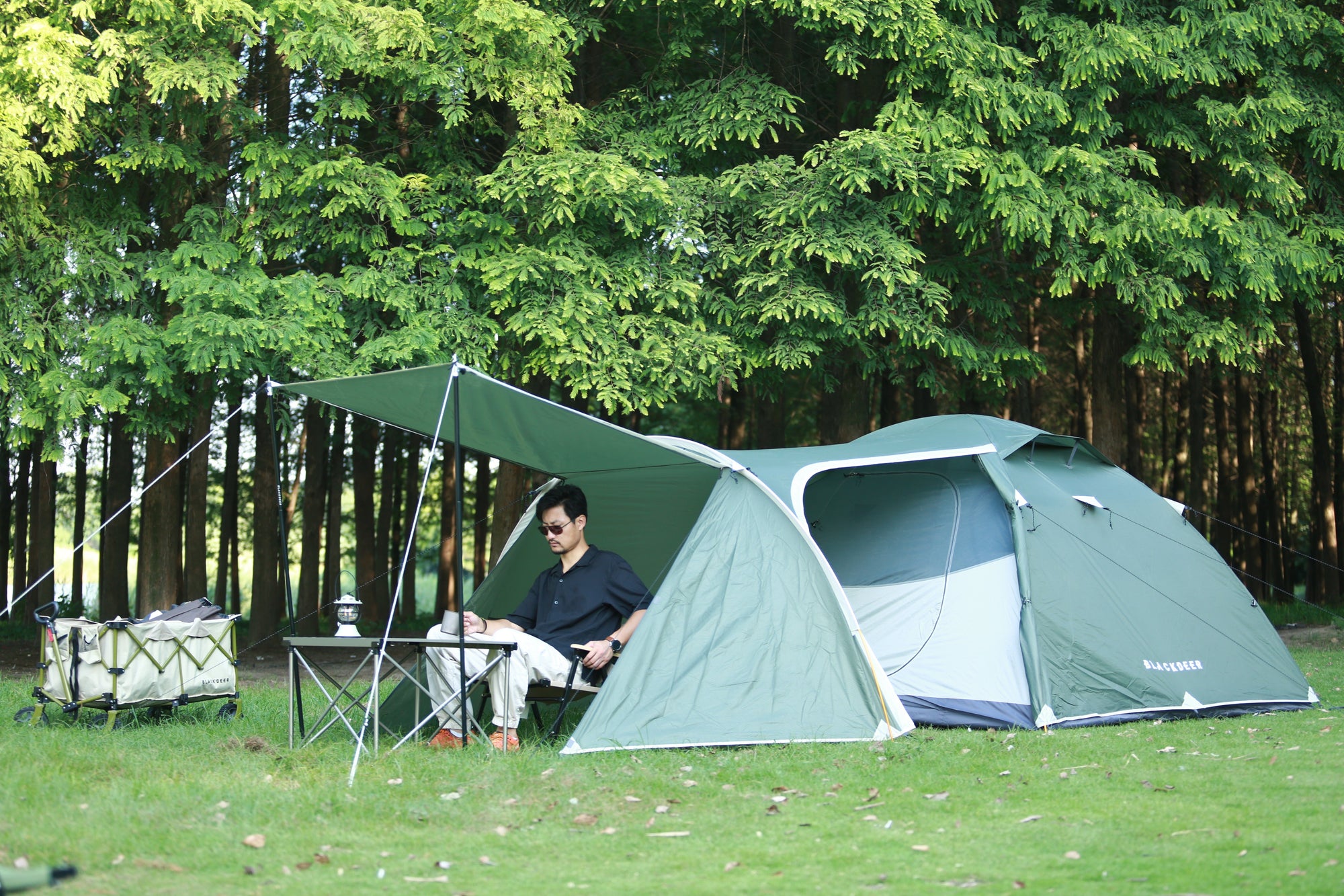 Archeos 4P Tent with Screen Room