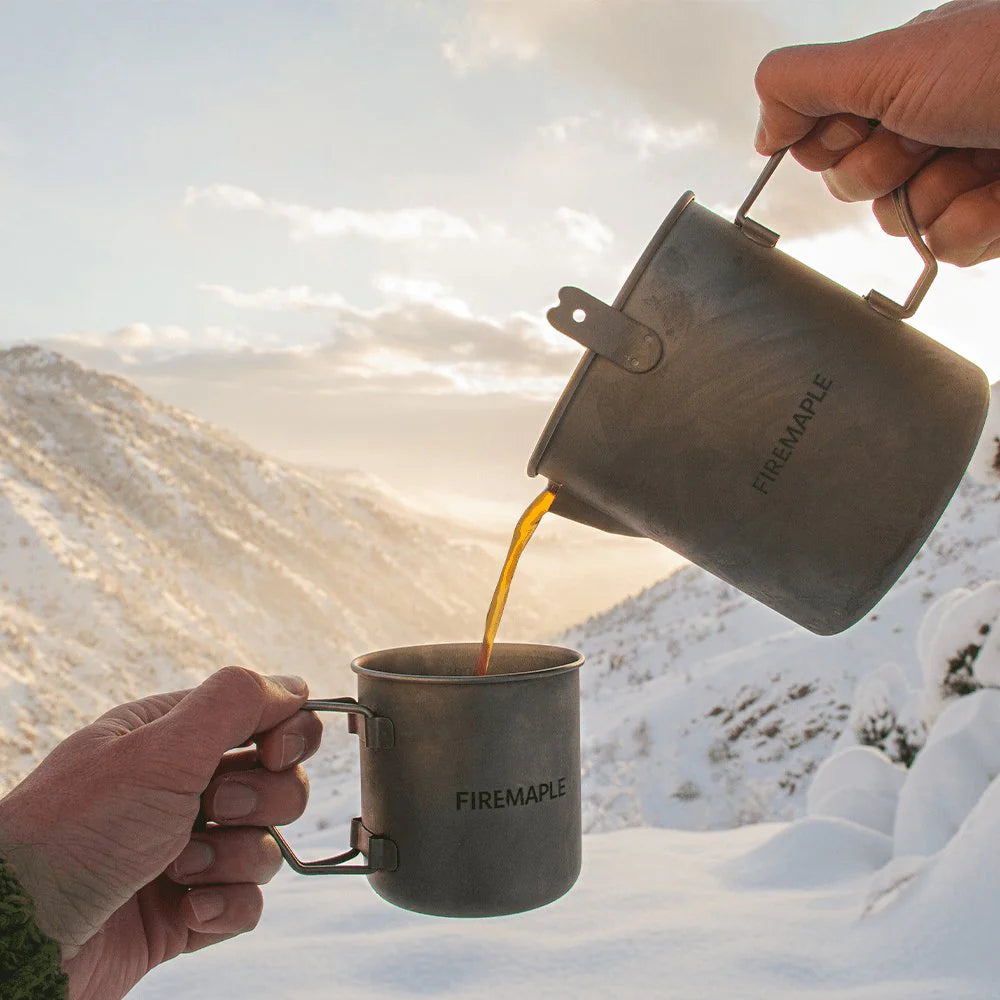 Alti Titanium Coffee Cup / Pot 0.9L