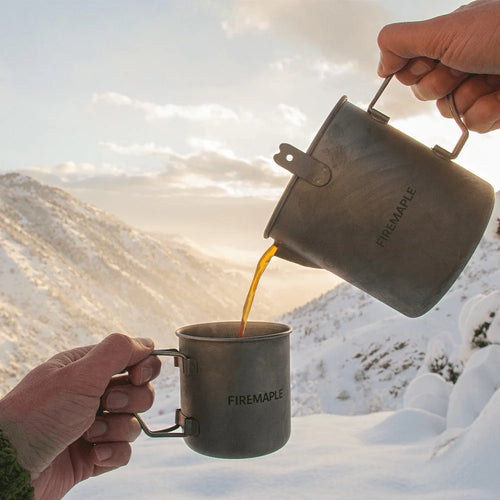 Alti Titanium Coffee Cup / Pot 0.9L
