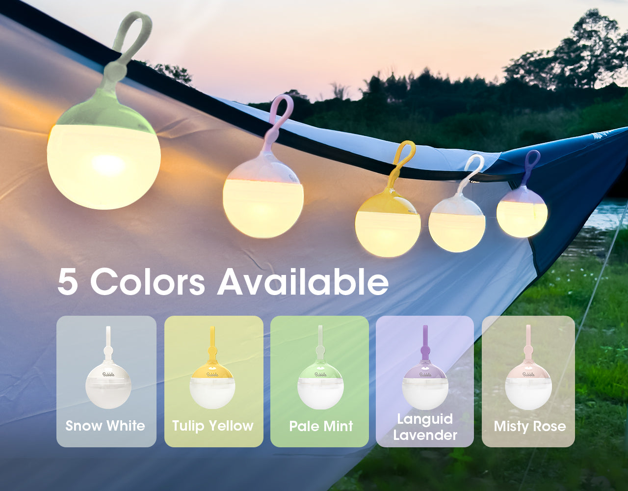 Bubble All-purpose Portable Camping Lantern 100 Lumen