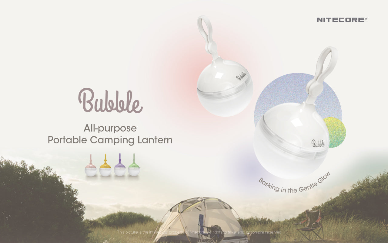 Bubble All-purpose Portable Camping Lantern 100 Lumen