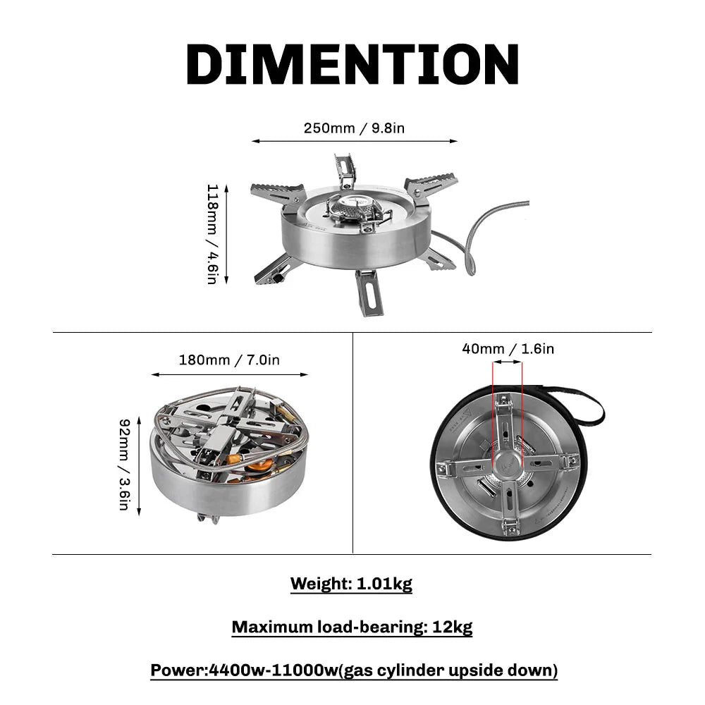 Saturn Gas Stove